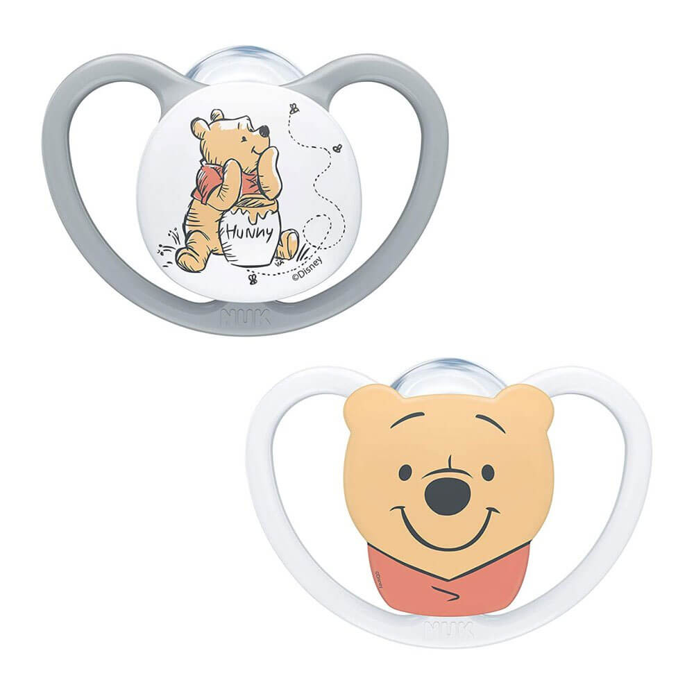 NUK Winnie The Pooh Space Soothers